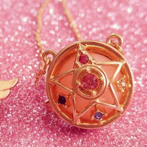 LAST ONE ❤ NEW sailor Moon brooch necklace - Picture 2 of 2